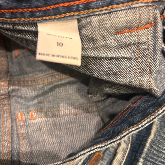 Woman's size 10 Guess denim mini skirt London jean denim mini skirt Y2K stretch - Picture 4 of 8